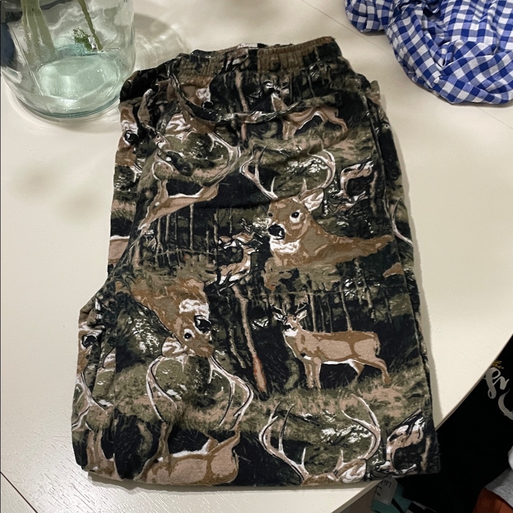 Camouflage Deer Print pants